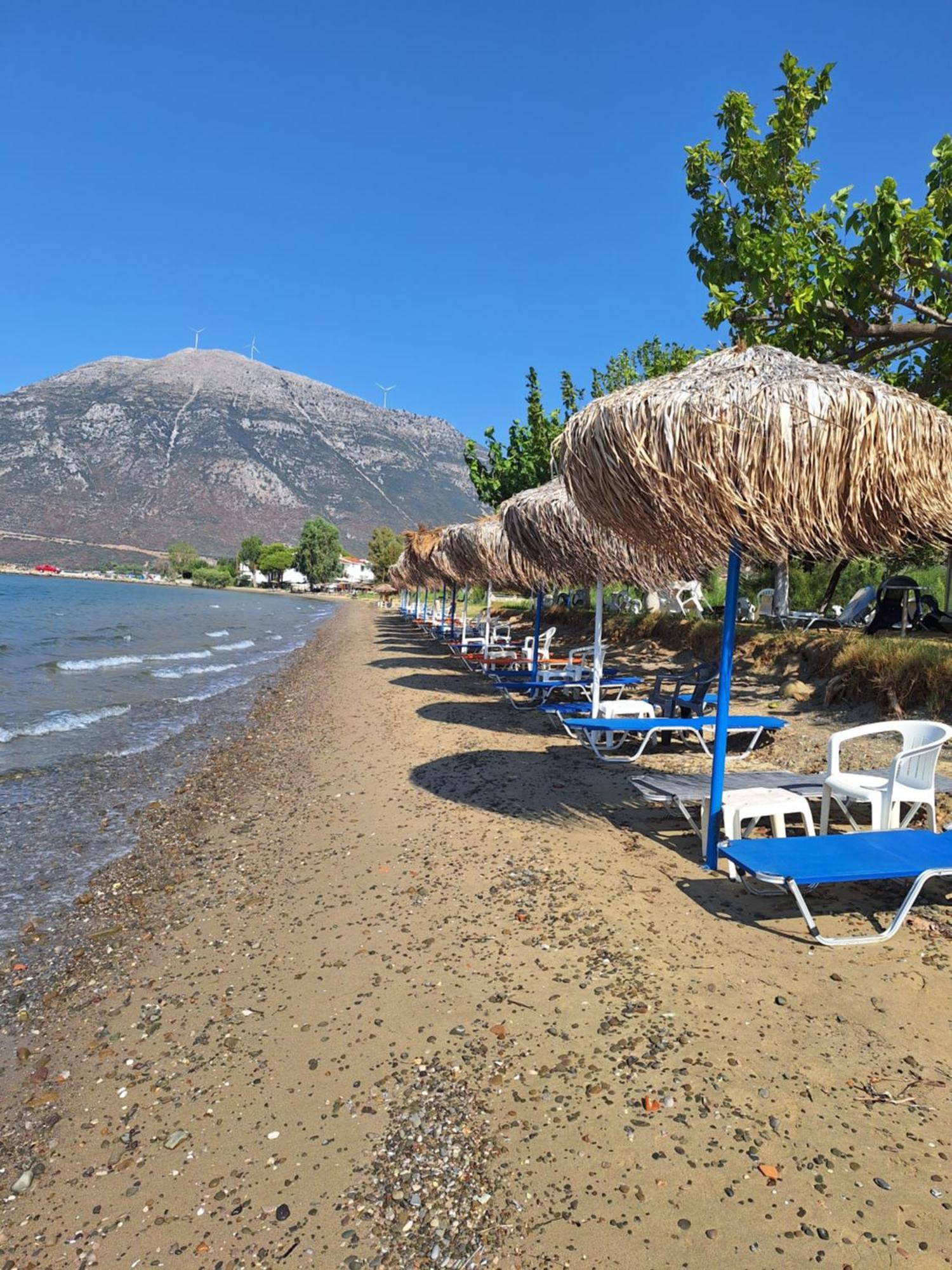 Makinia Beach Nafpaktos Dış mekan fotoğraf