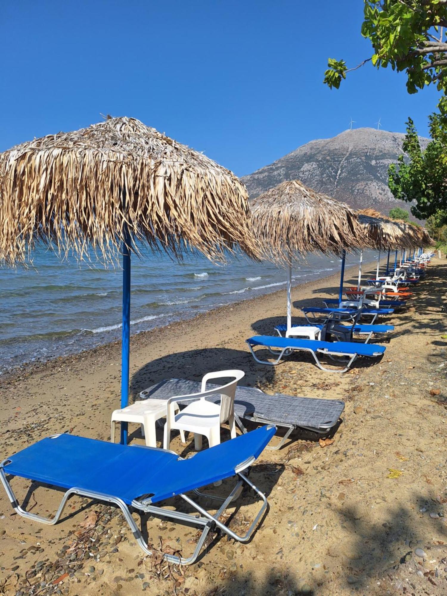 Makinia Beach Nafpaktos Dış mekan fotoğraf